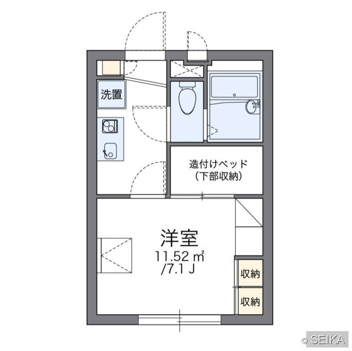 寝室